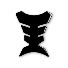 Paraserbatoio Tank Pad 3D-Aufkleber für Moto Scorpion Schwarz Glitter
