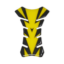 Paraserbatoio Tank Pad 3D Aufkleber für Moto Farbe Gelb