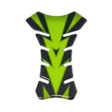 Paraserbatoio Tank Pad 3D-Aufkleber für Motorrad Farbe Grün