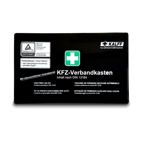 Erste-Hilfe-Set für Auto nach DIN 13164