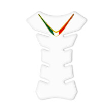 Paraserbatoio Tank Pad 3D Aufkleber für Moto Italy Transparent