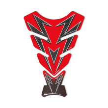 Paraserbatoio Tank Pad 3D Aufkleber für Motorrad Farbe Rot Sport