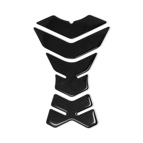 Paraserbatoio Tank Pad 3D Aufkleber für Motorrad Modular Component, Carbon