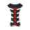 Paraserbatoio Tank Pad 3D Farbe Grau-Rot Carbon 1