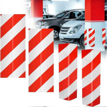 (As show, One size) 4 PCS Garage Corner Protection Adhesives Car Garage Wall Protection 40cm Garage Wall Protection Foam Garage Protection Bumper Wall Edge Protector for