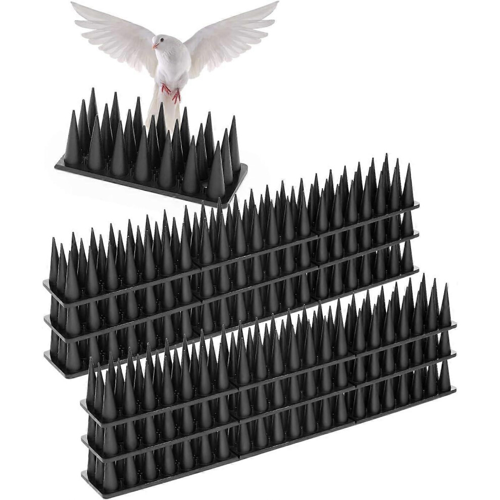 (As show, One size) Anti Pigeon Spike for Balcony, Pigeon Repellent, Anti Cat, Anti Birds, Bird Scarer, Pigeon Scarer, Bird Tech Garden Protection Spikes