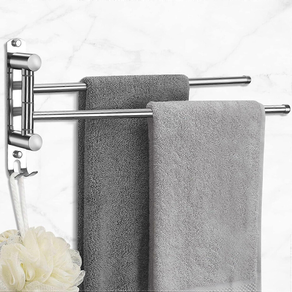 (As show, One size) 35cm Bathroom Towel Rack, for Bathroom and Kitchen