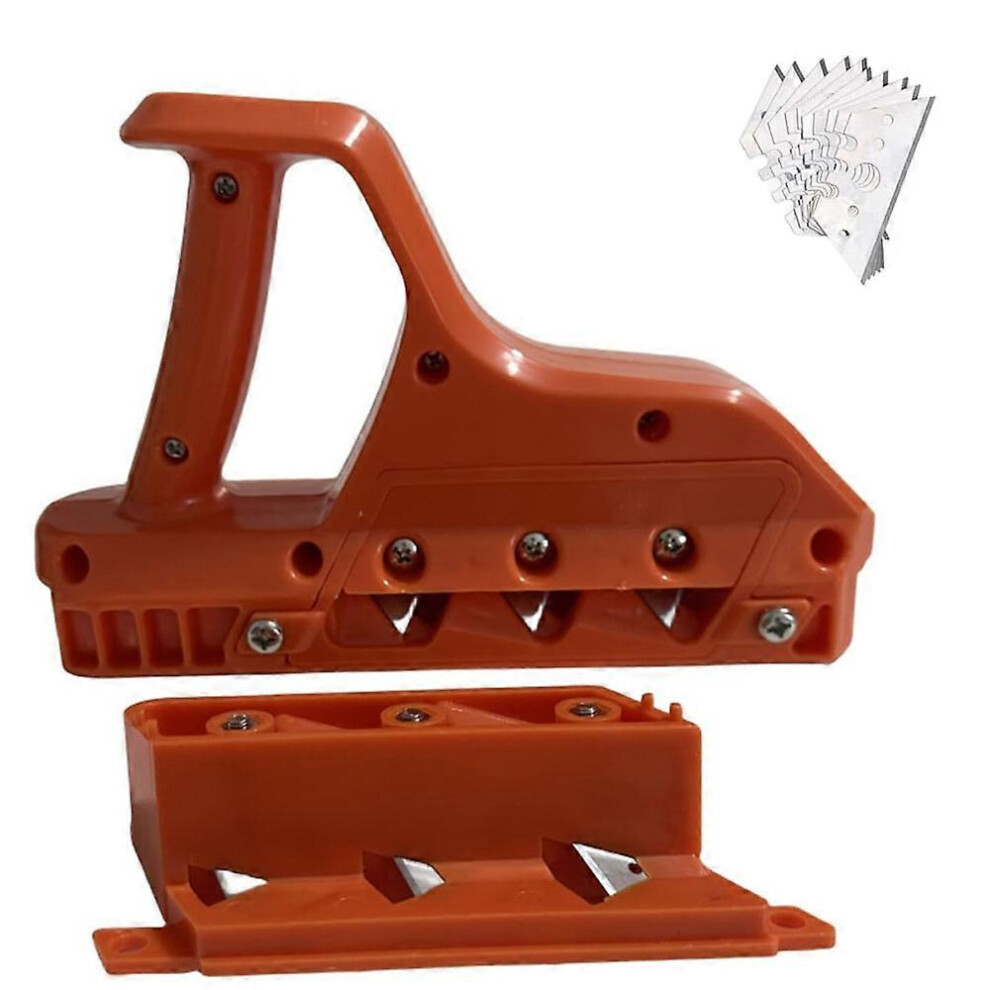 (As show, One size) Plasterboard Edge Cutter, Plasterboard Planer, Plasterboard Hand Planer, Plasterboard Chamfer Planer with 45 and 60, Plasterboard Chamfer Cutter