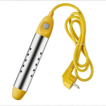 (As show, One size) 2500W Stainless Steel Household Inflatable Swimming Pool Bathtub Heater