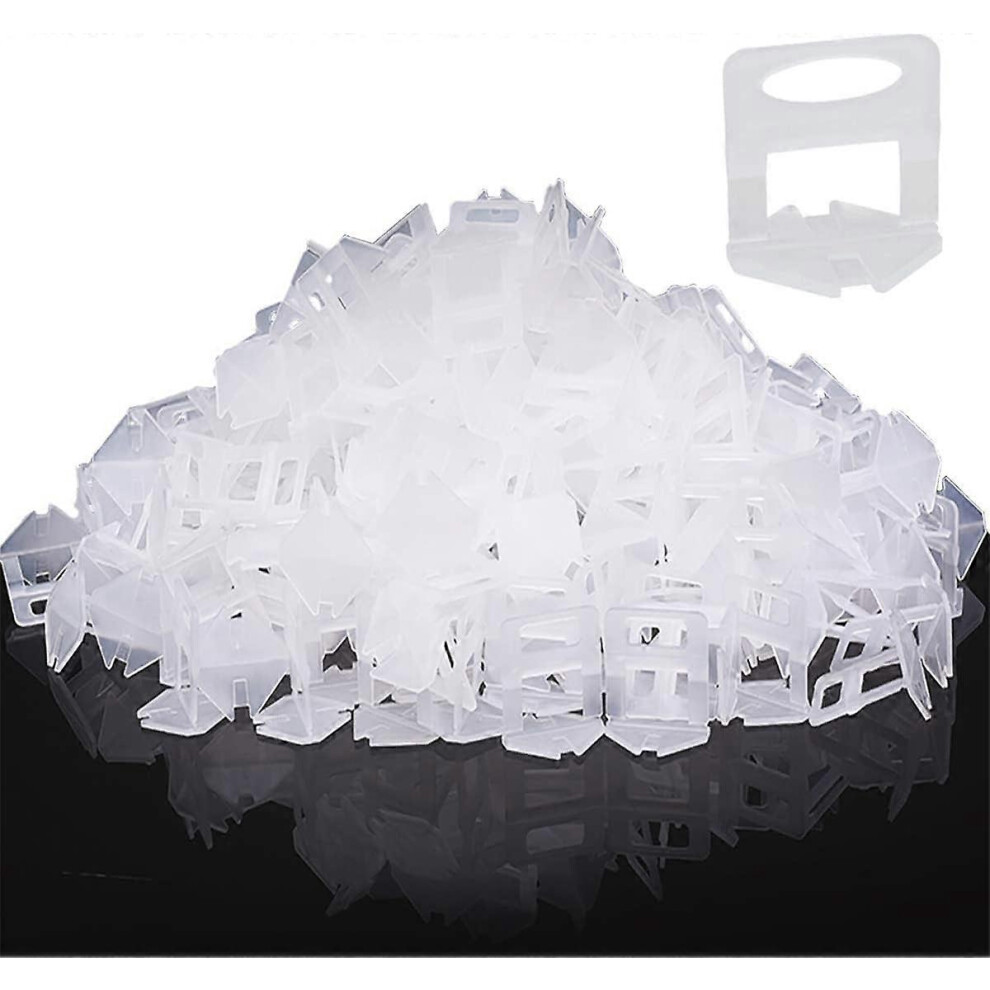 (As show, One size) Pack of 400 Leveling Tabs for Tile Laying Aids Pull Strips 1.5mm Joint Width, Tiles Height 3-12mm Tile Leveling System