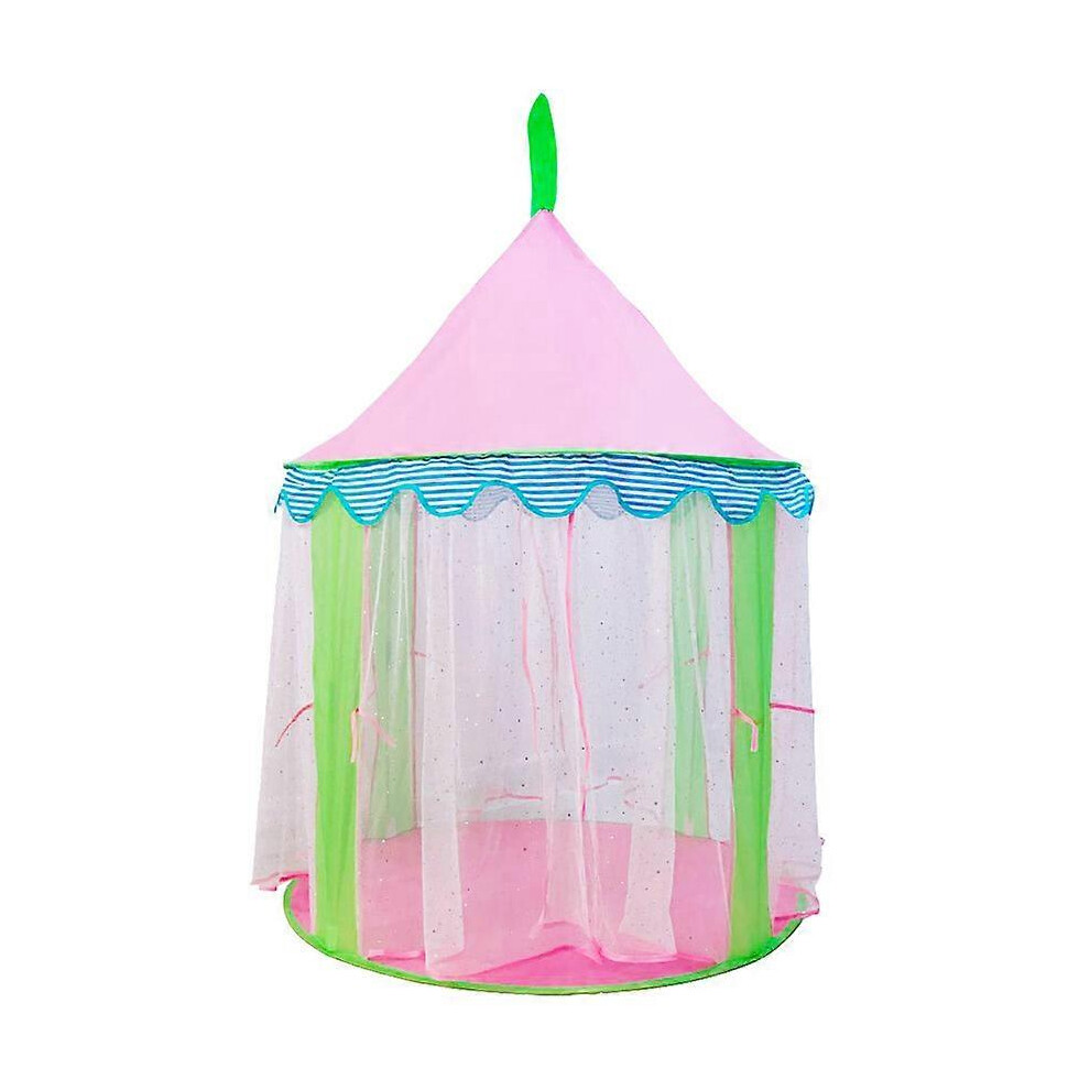 (As show, One size) Children&#39;s Play Tent + Carry Bag, Princess Castle Tent, Portable Pop-up Teepee, Indoor and Outdoor, Gift Idea-image-OPC-PHQ57DP-NEW