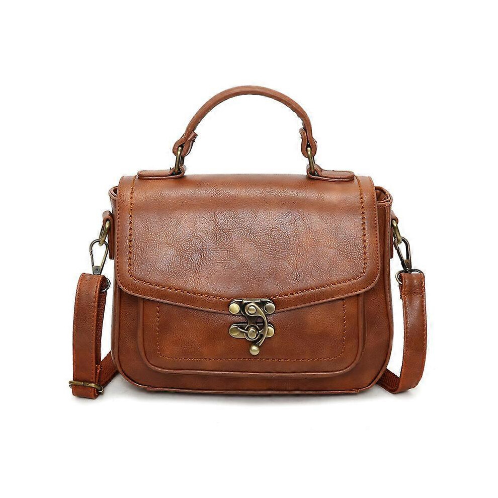 (As show, One size) Shoulder Bag Crossbody Bag for Women Vintage Women's Handbag Messenger Bag