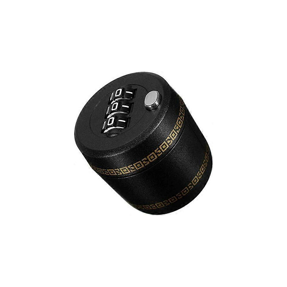 (As show, One size) Combination Lock and Wine Bottle Stopper Whiskey Bottle Stopper Bottle Lock