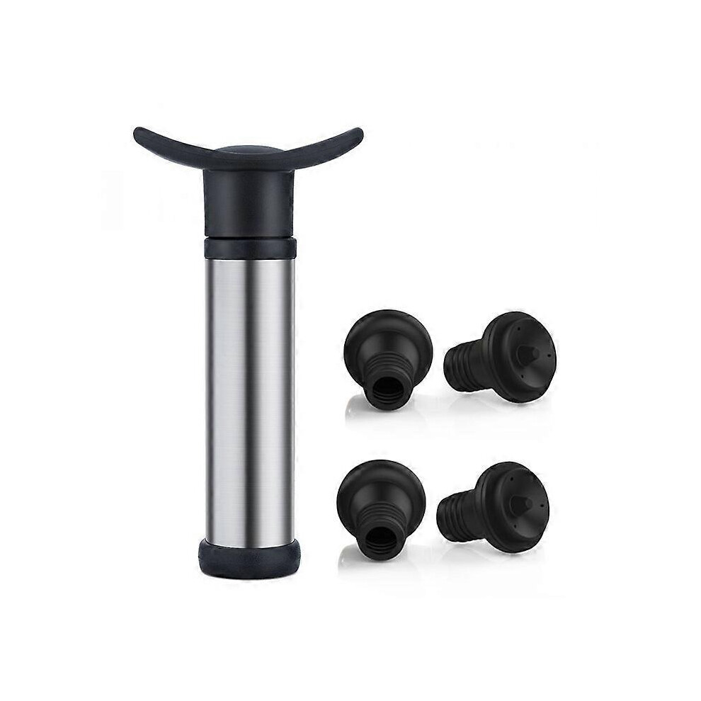 (As show, One size) Red wine vacuum stopperWine bottle stopper for sealing and preserving wine,Concerto Device for Removing Air from an Open Bottle