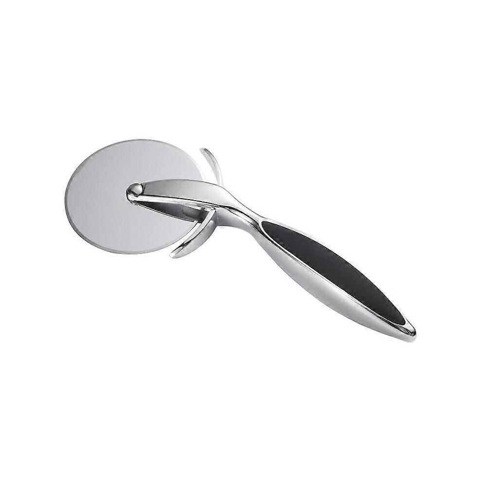 (As show, One size) Pizza Wheel, Stainless Steel Pizza Cutter, Professional Pizza Knife with Non-Slip Handle, Pizza Cutter for Pizzas Pancakes Cakes