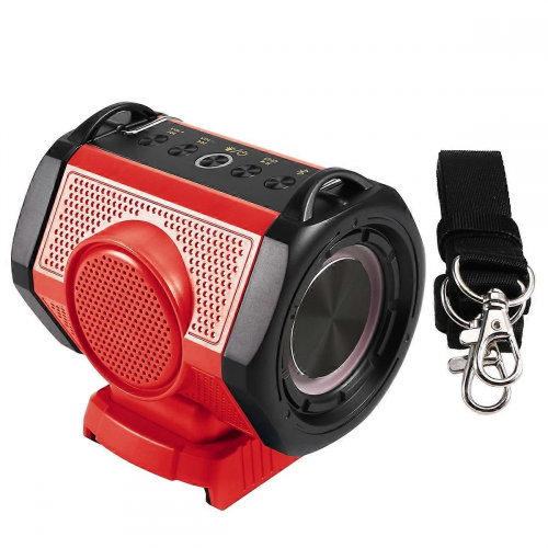 Enceinte Bluetooth Hi-Fi stéréo 3D pour batterie lithium Milwaukee 18-20 V 2