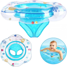 Baby Buoy, Baby Swim Ring, Floating Baby Swim Ring with Seat, Pool Float Suitable for 6-36 Months Baby