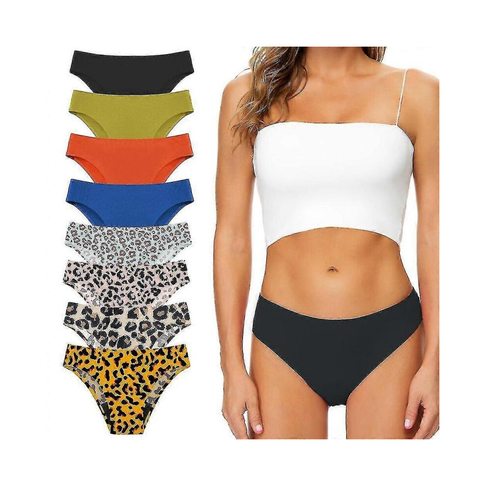 (M,1pcs wet bag)Girls Seamless Swimwear Menstrual Panties 4-layer Leakproof Sexy Leopard Bikini Fast Absorption Summer Beachwear Period Swimsuit UBI