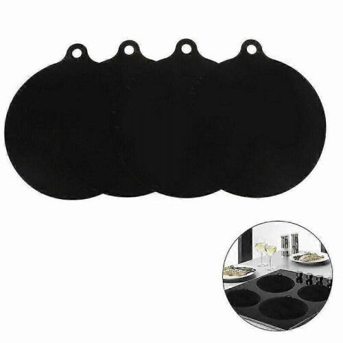 Electric Induction Hob Protector Mat Anti-slip Mat Silicone Protector Tool 4pcs OUI 1
