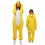 (L)Yellow Duck Animal Onesie Pajama QFM 1