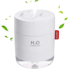 Plants Humidifier , Silent Portable Humildifier , 500ML Quiet Air Humidifier with Two Adjustable Mist Mode and with Night Light , Waterless Auto-Off