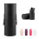 Large Makeup Brush Holder Leather Portable Storage Case (Bla YVE 1