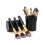 Large Makeup Brush Holder Leather Portable Storage Case (Bla YVE 5