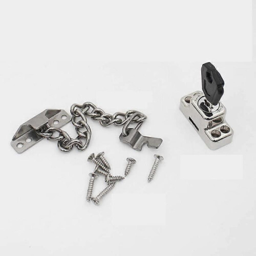 Window chain lock steel material, protecting family linked doors and windows, children lock 1