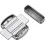Rotary Door Latch Lock with Six Bolts, Door/Window Latch (Silver White) 3