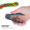 Fiber Optic Stripper, Portable Black Wire Stripper Electrician Tools for CATV Cable ,CB Antenna Cable,Twisted P EFN 4