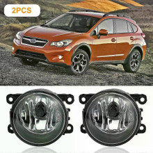 2pcs Fog light Fog Lamp for Subaru XV Crosstrek 2013- Halogen Bulbs Daytime Running Lamp