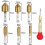 26 Pieces Countersink Drill Bit Set, 8 Pieces Wood Plug Cutter Drill Bits, 7 Pieces Three Point Bit, 6 Pieces Countersink Drill Bit, 3 Pieces Step Con 4