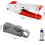Plug Coaxial Cable Tool Rg59 Rg6 Double Blade Crimper Pliers 2