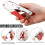 Plug Coaxial Cable Tool Rg59 Rg6 Double Blade Crimper Pliers 4