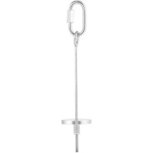 Bird Skewer, 20 cm/7.9 inch Stainless Steel Parrot Fruit Stick Holder Hanging Food Feed Tool for Parrot