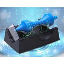 Magnetic Levitation Lateral Float Spinning Top No Power Required Desk Deco Interesting White Blue