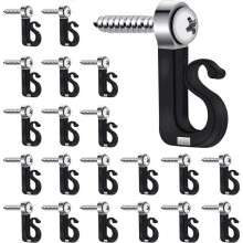 Screw Hooks, Outdoor Indoor Light Holder Hooks with Drill Bit Q-Hanger Ho MTG
