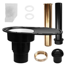 Easy Installs Freestanding Tub Drain Rough in Set with Brass Tailpiece Quick Install Freestanding Tub Drain Set for Home