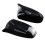 For X5 E70 X6 E71 2007-13 Side Wing Mirror Cover Caps Gloss Black Left+Right 1