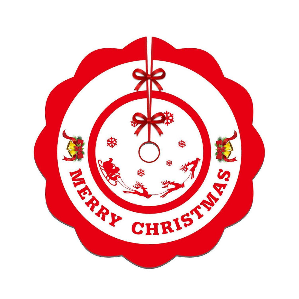 (As show, One size) (90cm) Christmas Tree Skirt, Christmas Tree Topper, Christmas Tree Decoration, Merry Christmas Tree Skirt Tree Mat for Christmas-image-OPC-PHQ5HVV-NEW