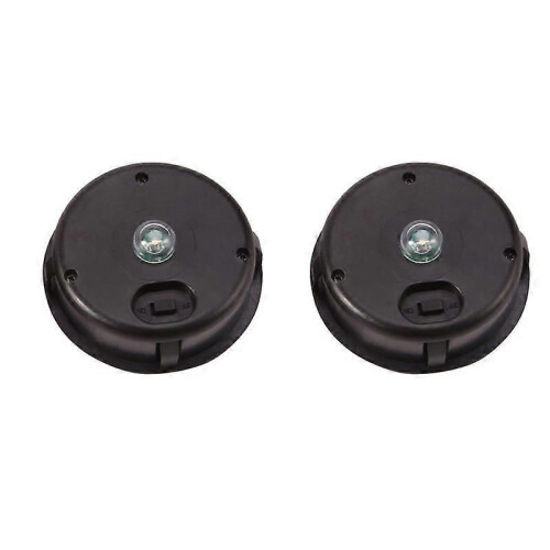 6Pc Solar Powered Replacement Round LED Light Box Solar Battery Box Solar Cells Li-Ion Battery Charger 1