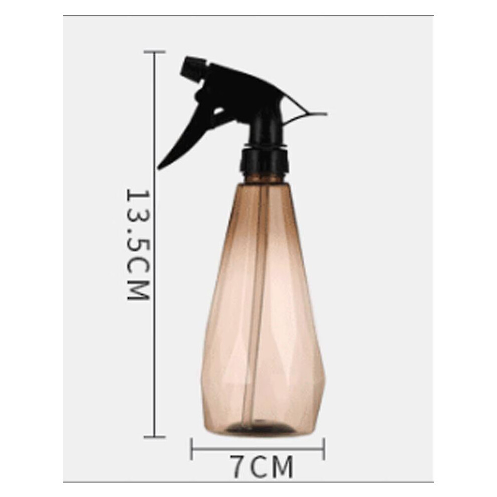 (As show, One size) Water Spray Bottle, 500ml Plastic Bottles Water Spray Bottle Transparent Spray Bottle Empty Trigger Refillable Spray Bottle