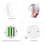 Wireless Spot Lights Battery Operated Accent Lights Indoor Dimmable LED Spotlight Anywhere Rotatable Wall Light(2 Pack) 3
