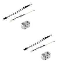 For Prusa MK4 24V 40W Heater Thermometer Line and Heating Block Kit for 3D Printer Extruder Parts