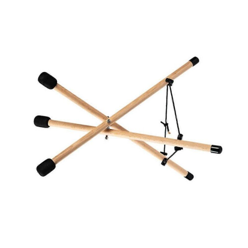 EKDJKK Handpan Drum Stand - Solid Wood Adjustable Tripod For 12-22 Inch Steel Tongue Drums