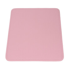 Pinkes PU-Leder Nagelkunst-Tischset 38x29cm Waschbar Litschi-Muster