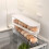 Rolling Egg Dispenser Egg Storage Box Double Layer Egg Roller Organizer Bin with Lid Storage Organizer for Restaurant 2