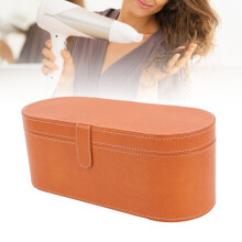 Wasserabweisende PU-Leder-Haartool-Aufbewahrungstasche – Tragbar 33,5x14x13 cm