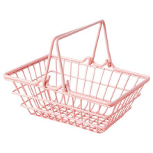 Mini Shopping Basket Sundry Small Shopping Basket Photo Prop Shopping Basket