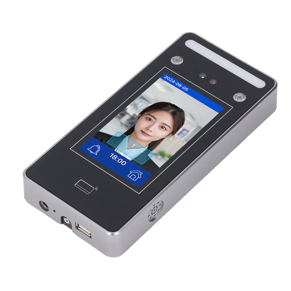 Facial Recognition Attendance Machine For Employees Visible Light Dynamic Face And Card Access Control Time Clock 3251313200381